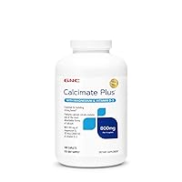 Calcimate Plus Magnesium & Vitamin D-3 800mg | Most Absorbable Form of Calcium | 500 Count