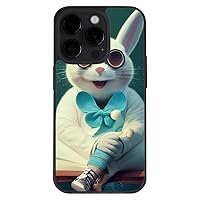 Bunny iPhone 14 Pro Case - Rabbit Themed Items Accessories Multicolor