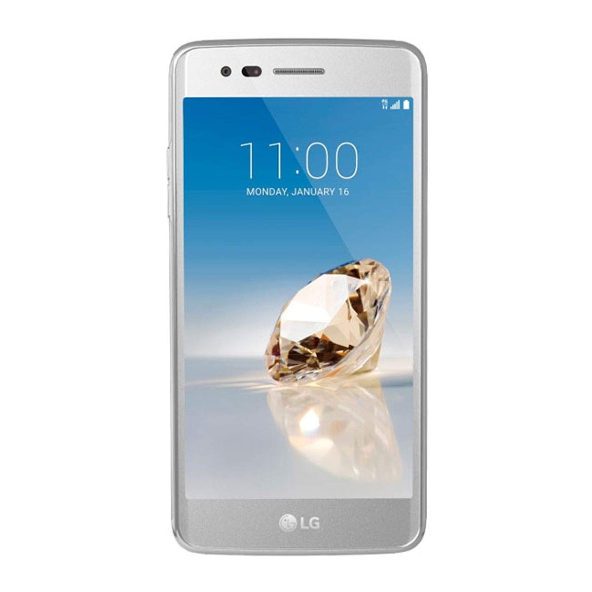 LG Aristo MS210 | 16GB, 1.5GB RAM | 4G LTE | 13MP camera W/Flash | Android OS 7.0 Nougat | Silver | - GSM Unlocked (Not compatible on metroPCS)