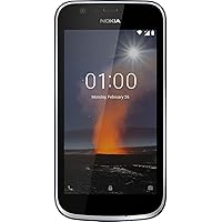 Nokia 1 4.5 Inch Android UK Sim-Free Smartphone with 1 GB RAM and 8 GB Storage (Single Sim) - Dark Blue