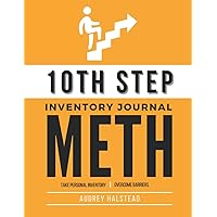 10th Step Inventory Journal; Worksheets for Methamphetamine Addiction Recovery: 10th Step Journal 12 Steps Drug Addiction Recovery Daily Checklists