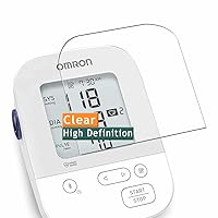 Vaxson 3-Pack Screen Protector, compatible with Omron BP5250 HEM-7151T-Z Blood Pressure Monitor TPU Film Protectors Sticker [ Not Tempered Glass ]