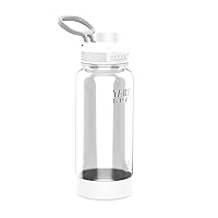 Takeya Sport 32 oz Tritan Plastic Water Bottle with Spout Lid, Premium Quality, BPA Free, Extreme Air