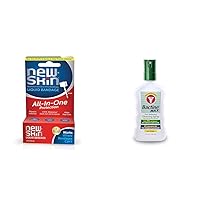 Liquid Bandage 1oz + Bactine MAX First Aid Spray 5oz for Minor Cuts, Scrapes, Burns, Bug Bites