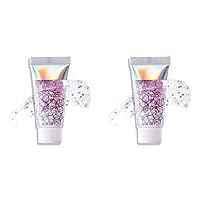 Body Glitter by Wet n Wild Fantasy Makers Glitter Gel Silver Seeing Double (Pack of 2)
