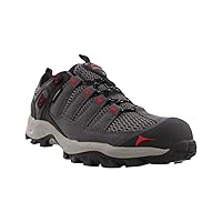 Men's Coosa Lo Hiking Shoe, Charcoal/Red, 8.5