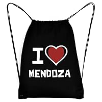 I love Mendoza Bicolor Heart Sport Bag 18