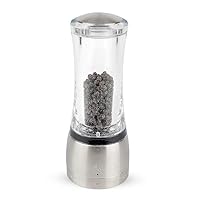 Peugeot Daman U'Select Shaftless 6.5 Inch Pepper Mill, Stainless Steel