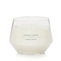 Yankee Candle Studio Medium Candle, Coconut Beach, 10 oz: Long-Lasting, Essential-Oil Scented Soy Wax Blend Candle | 40-65 Hours of Burning Time