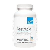 XYMOGEN GastrAcid - Betaine HCl with Pepsin, L-Glutamic Acid + Gentian Root Digestive Bitters to Support Digestion, Nutrient Absorption + Healthy Gastric pH - Gut Health Supplement (90 Capsules)