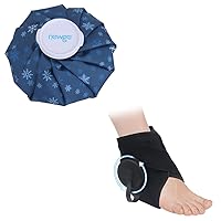 NEWGO Bundle of Ice Bag 11 Inch and Ankle Refillable Ice Bag