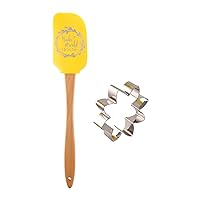 International 2102 Spatula and Cookie Cutter 2-Piece Gift Set, Everyday