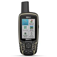 Garmin GPSMAP 65, Button-Operated Handheld with Expanded Satellite Support, Multi-Band Technology and 2.6