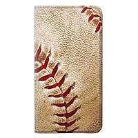RW0064 Baseball PU Leather Flip Case Cover for Samsung Galaxy J7 (2018), J7 Aero, J7 Top, J7 Aura, J7 Crown, J7 Refine, J7 Eon, J7 V 2nd Gen, J7 Star