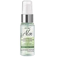& Vitex Aloe 97 Enhanced Action Hydrating Facial Serum - Concentrate with Golden Vitamin Capsules for All Skin Types 30 ml Aloe Vera Gel, Hyaluronic Acid