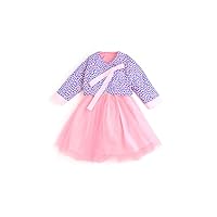 'Flower Light' Hanbok (Korean traditional dress) Set for Girls (Toddler & Little Kids)_Red and Pink, US Size 3T~L(6)