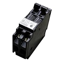 SIEMENS Q1515 15 Amp Duplex Circuit Breaker, Black