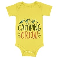 Camping Crew Baby Onesie - Adventure Print Clothing - Baby Clothing