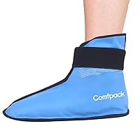Foot Ice Pack Wrap for Plantar Fasciitis, Hot Cold Therapy Gel Ankle Ice Pack Wrap Ice Boot for Foot After Surgery, Plantar Fasciitis, Achilles Tendonitis, Foot Pain, Swelling, Heel Pain