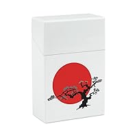 Japanese Bonsai Tree Cigarette Case Waterproof Cigarette Holder Box Portable Flip Open Cigarette Pack
