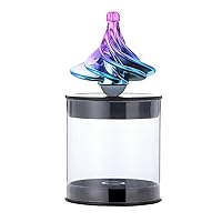 2 pcs Random Color Tornado Spinning Tops - New Spinning top for Kids and Adults. A Great Decompression Toy forhome or The Office. Spins with Wind!