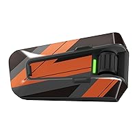 Headsets Decal Protection Cover Sticker x2 SS002 Orange S Compatible with Cardo Packtalk Edge