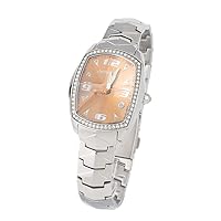 Womens Analogue Quartz Watch with Stainless Steel Strap CT7504LS-06M