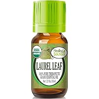 Organic 10ml Oils - Laurel Leaf Essential Oil - 0.33 Fluid Ounces