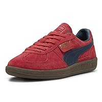 Puma Mens Palermo Lace Up Sneakers Shoes Casual - Orange