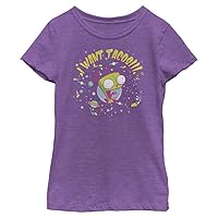 Nickelodeon Invader Zim I Want Tacos Girls Short Sleeve Tee Shirt