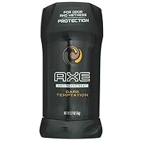 AXE Antiperspirant Stick For Men 48 Hour Sweat And Odor Protection For Long Lasting Freshness Dark Temptation Smooth Dark Chocolate Scent Men's Deodorant 2.7 oz