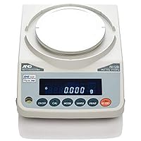 A&D FX-1200iN FX-Series Precision Lab Balance, Compact Scale 1220 g X 0.01 g (10 mg),NTEP, Legal Foer Trade,New
