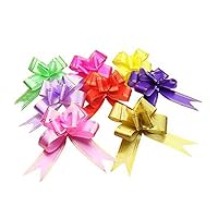 SANGAM Ribbon for Craft Gift Wrapping Curling Craft Decorative Accessories 10 Pcs Ribbon Eco Friendly Hand Carved Flower Ribbon Decor Birthday Gift