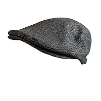 no brand (Size M size) (Color: Brown) Hat, Tweed, Wool, Jacquard Tweed, Unisex, Unisex, 2-way, Autumn and Winter, Size Adjustable, Bird Hat Hunting Cap, 22.4, 22.8, 22.8, 23.2, 23.2 inches (57 cm), 22.8 inches (58 cm), 23.2 inches (59 cm), Braun