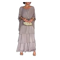 2024 New Dearlassie Artistic Style Loose Dress, Artistic Style Loose Dress for Older Women