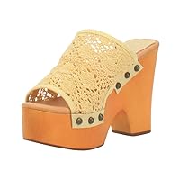 Dingo Crafty Women's Sandal 8.5 B(M) US Yellow