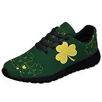 St. Patrick's Day Shoes Unisex Adult Running Shoes Breathable Casual Sport Tennis Walking Sneakers Gifts for Her,Him