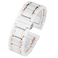 RAYESS Ceramic stainless steel strap 20mm 22mm 16mm 18mm quick release watchbands