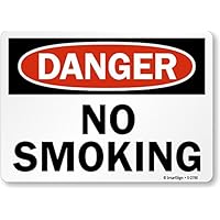 SmartSign “Danger - No Smoking” Sign | 7