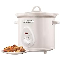 Brentwood Appliances SC-135W 3-Quart Slow Cooker (White)