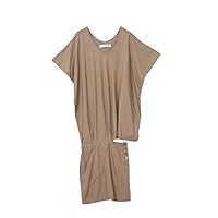 Handmade Casual Jersey Cotton Blend Dress plus1x-10x