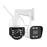 FOSCAM 4MP Outdoor Camera SD4H 18X Optical Zoom with Auto Tracking 5MP 3K Security Camera Outdoor V5P 5G/2.4GHz WiFi Camera