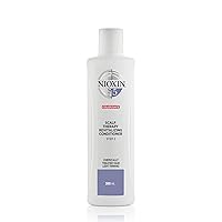 Nioxin System 5 Scalp Therapy Conditioner, with Peppermint Oil, Treats Dry Scalp, Provides Moisture Control & Balance, For Bleached & Chemically Treated Hair with Light Thinning, 10.1 fl oz
