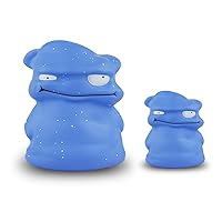 Anboor 2pcs Jumbo Squishies Monsters Soft Slow Rising Scented Squishys (Blue & Blue)