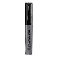 Rimmel London Stay Matte Liquid Lip Color with Full Coverage Kiss-Proof Waterproof Matte Lipstick Formula that Lasts 12 Hours - 850 Shadow, .21oz