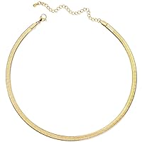 LILIE&WHITE Chunky Chain Necklace for Women Thick Chain Collar Necklace Trendy Necklaces Cable Link Chain Choker Necklaces for Women Chunky Necklace