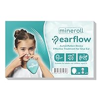 EARFLOW Autoinflation Device for Glue Ear Treatment, Eustachian Tube Unclogger, Nasal Balloon for Kids and Adult, Earf Relief Drug-Free Solution, Includes 10 Medical Balloons