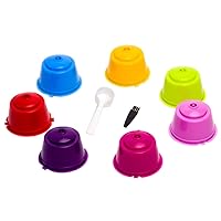 Refillable Coffee Capsules for Dolce Gusto Reusable Coffee Pods Coffee Capsule Cup,Capsules Filter Pods,Reusable Universal Coffee,Reusable Coffee Pods,Refillable Coffee