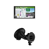 Garmin DriveSmart 86, 8-inch Car GPS Navigator with Bright, Crisp High-Resolution Maps and Garmin Voice Assist +Garmin Large Suction Cup Mount