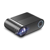 Mobile Phones, Home Projector Screen Portable Business Projector with HD 1080 Projector Remote Office